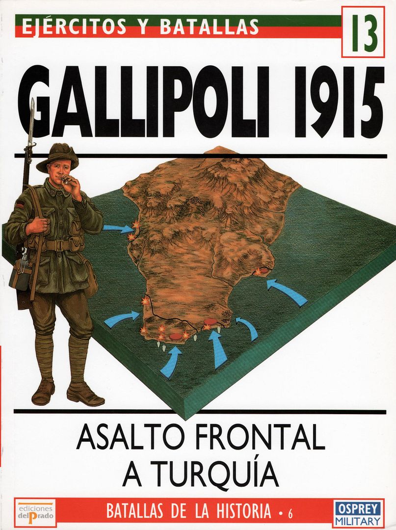 gallipolli - Gallipoli 1915 - Philip J. Haythornthwaite (Osprey)