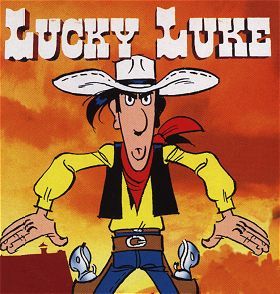 lucky luke los daltons - Pueblo de Lucky Luke (recortable)