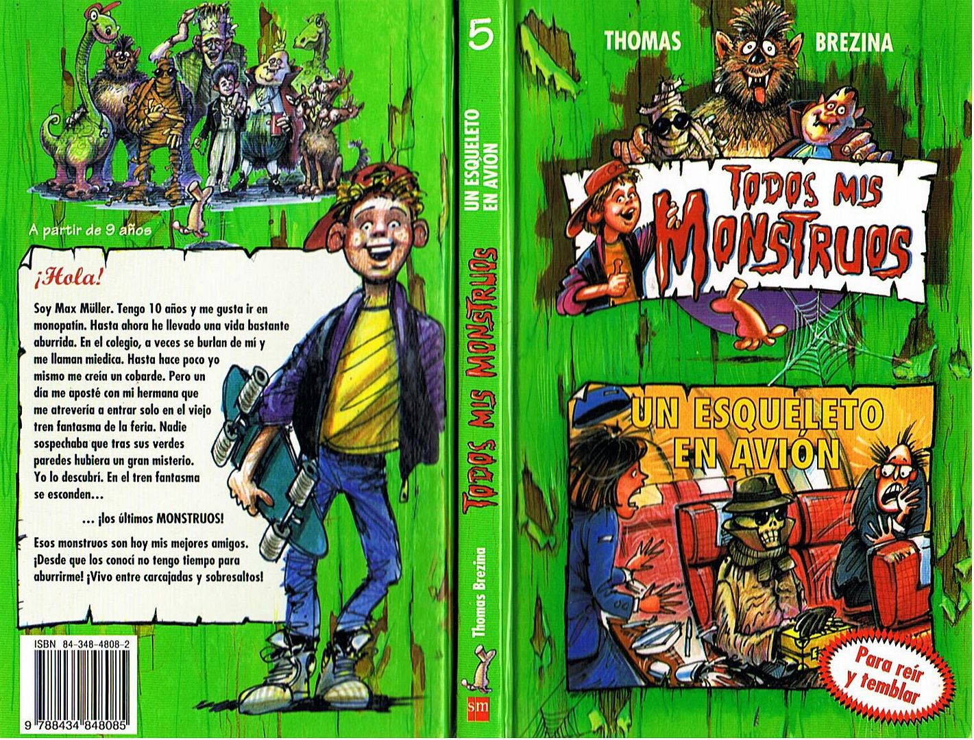 monstruos5 - Un Esqueleto en el avion (Todos mis monstruos 05)