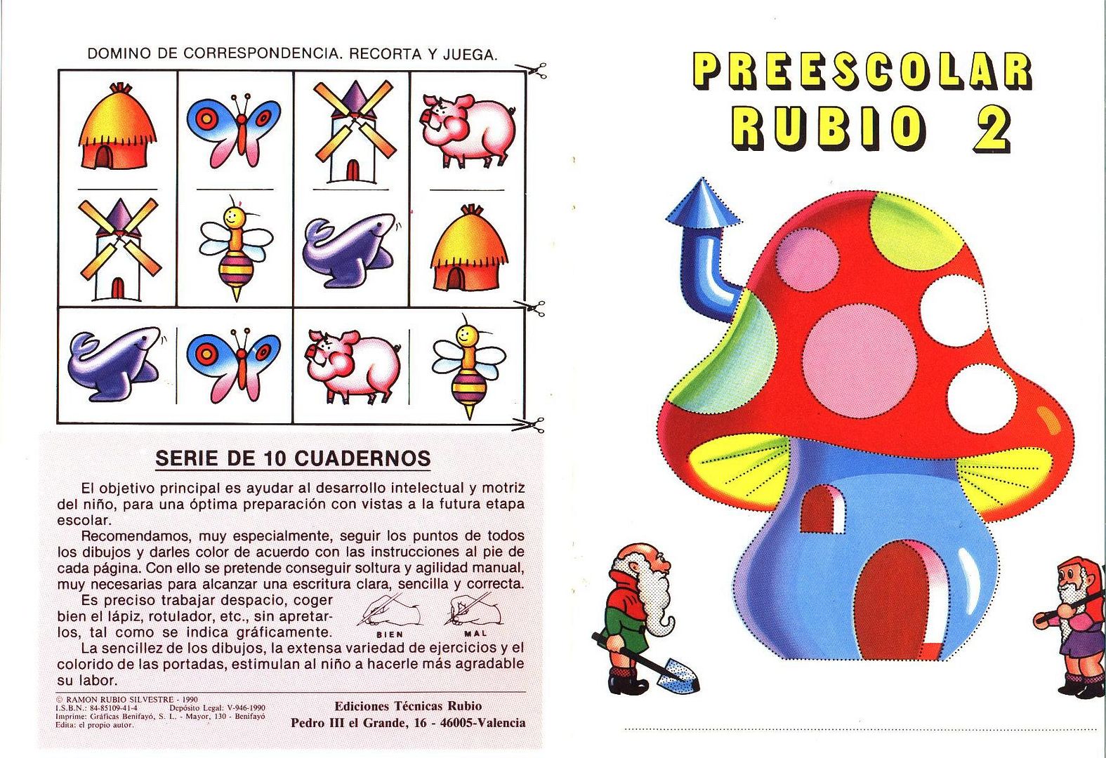 rubio2 - Cuadernos Preescolar cuaderno Rubio 1,2 y 3