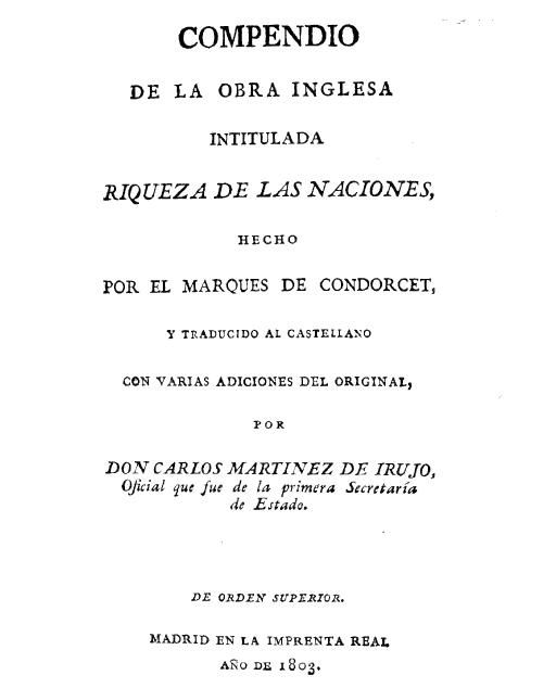 riqueza - Riqueza de las Naciones - Adam Smith