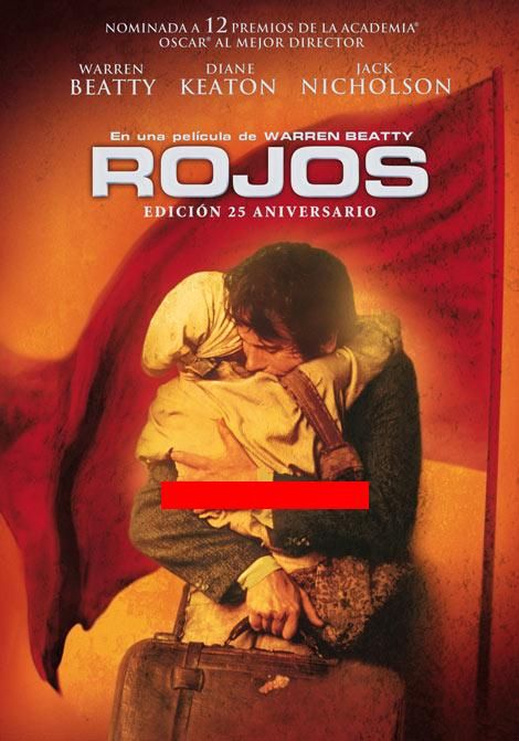 rojos frontal - Rojos DVDRip VOSE (1981) Drama-Historico