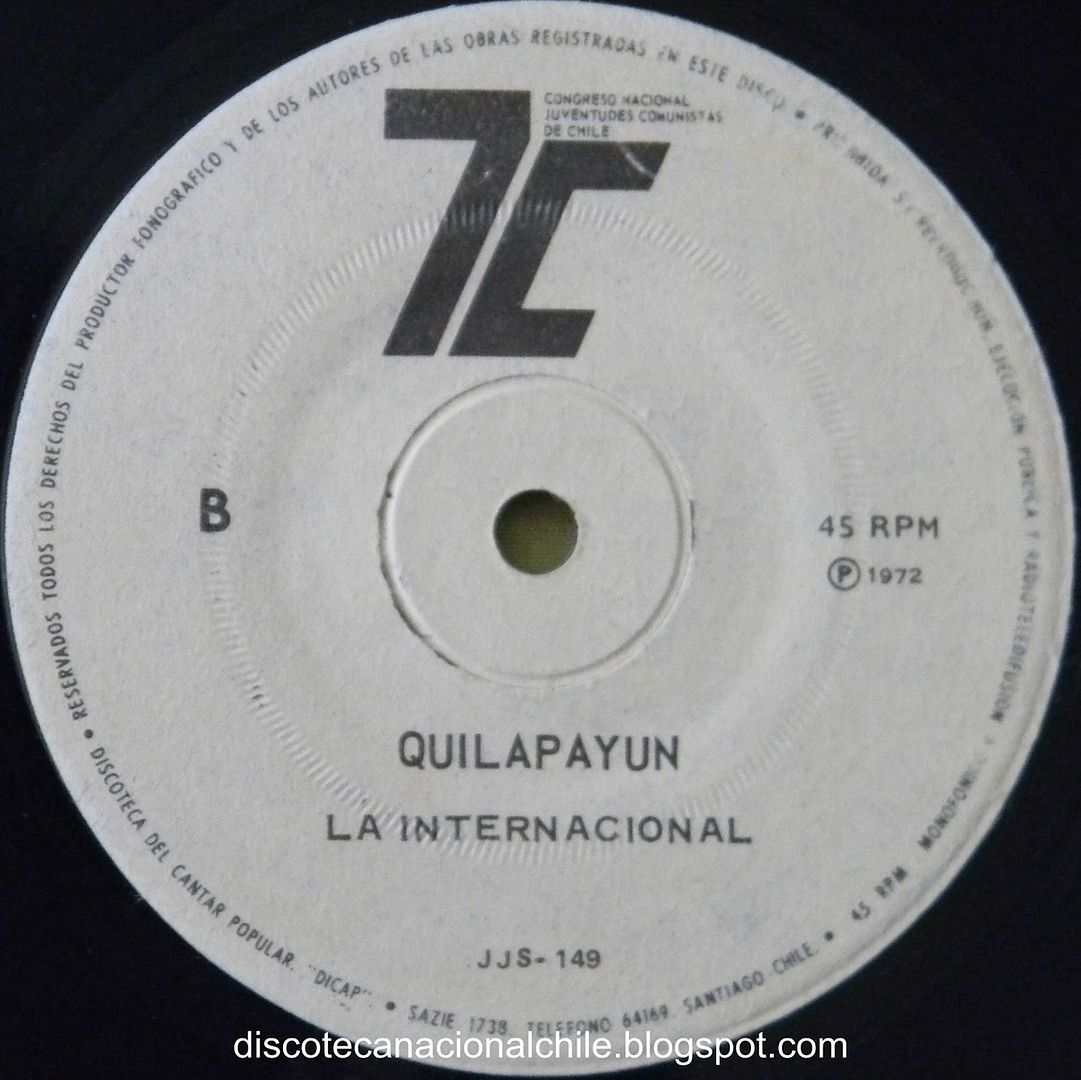 single724 - Quilapayun - Himno de las JJCC & La Internacional (1972)