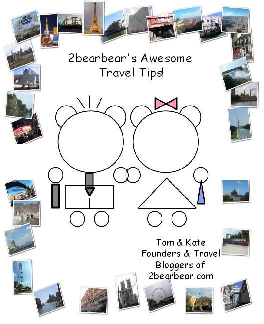2bearbear's Awesome Travel Tips - The Essential Guide To Your Next Holiday