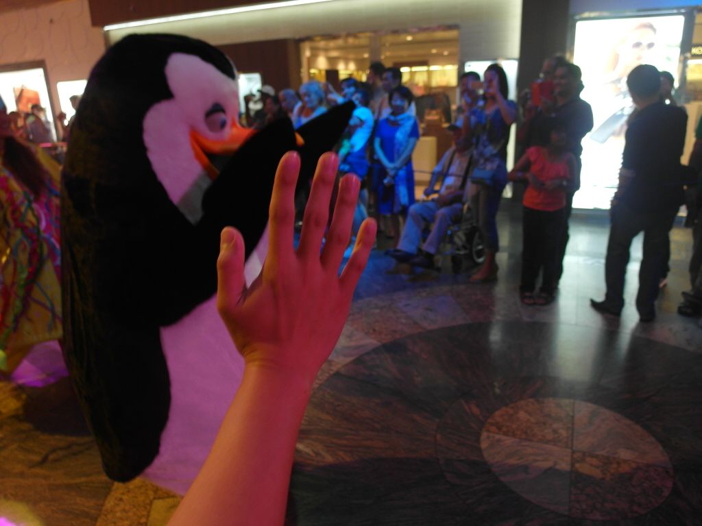 Royal Caribbean Dream Works Parade - the Penguins
