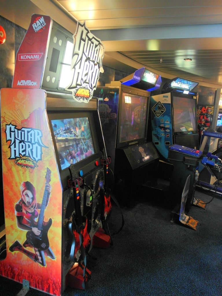 Inside the Video Arcade of Mariner of the Seas