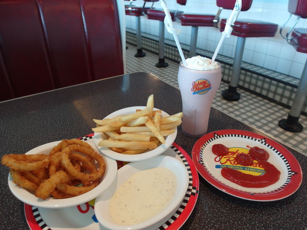 Strawberry Milkshake of Johnny Rockets
