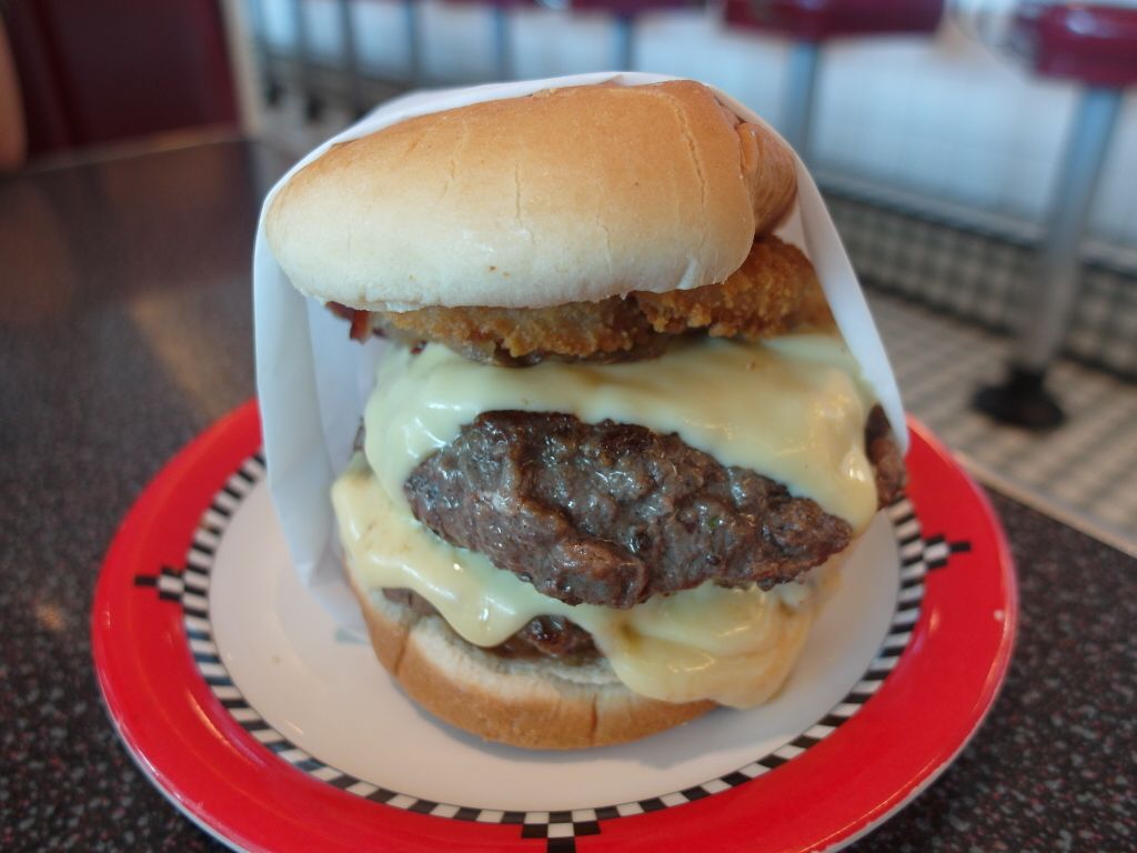 Smoke House Burger Johnny Rockets Mariner of the Seas Royal Caribbean Cruise