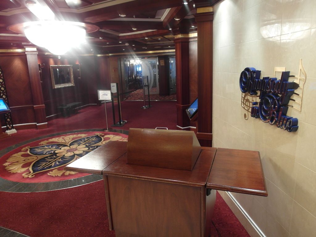 Rhapsody in Blue Main Dining Area Mariner of the Seas