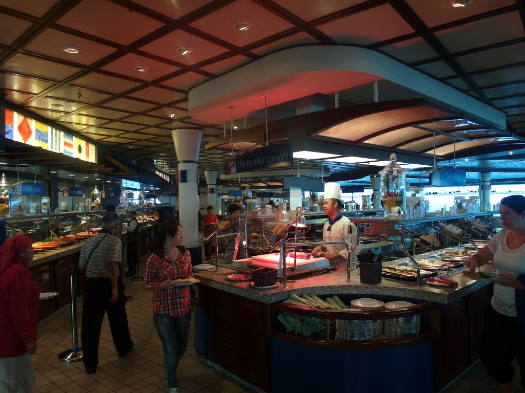 Buffet Style Dining at Windjammer Cafe