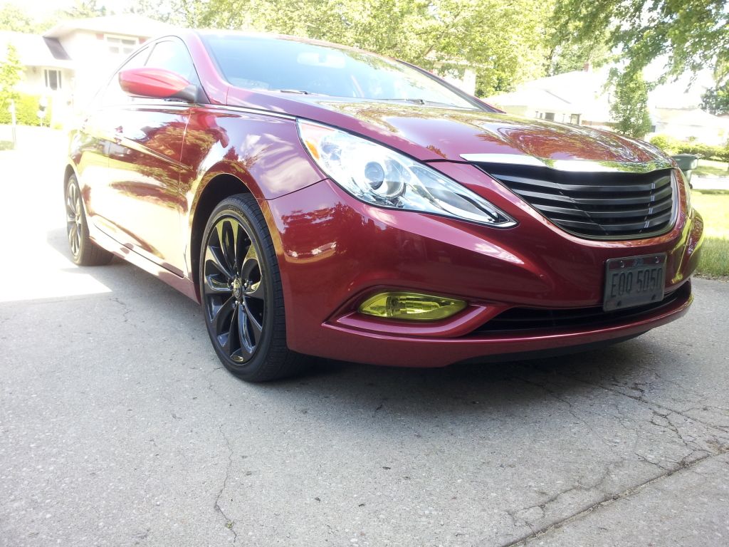 Lamin X Fog Light Cover Install In Yellow Hyundai Forums