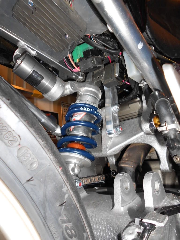 Tl1000s rear shock conversion