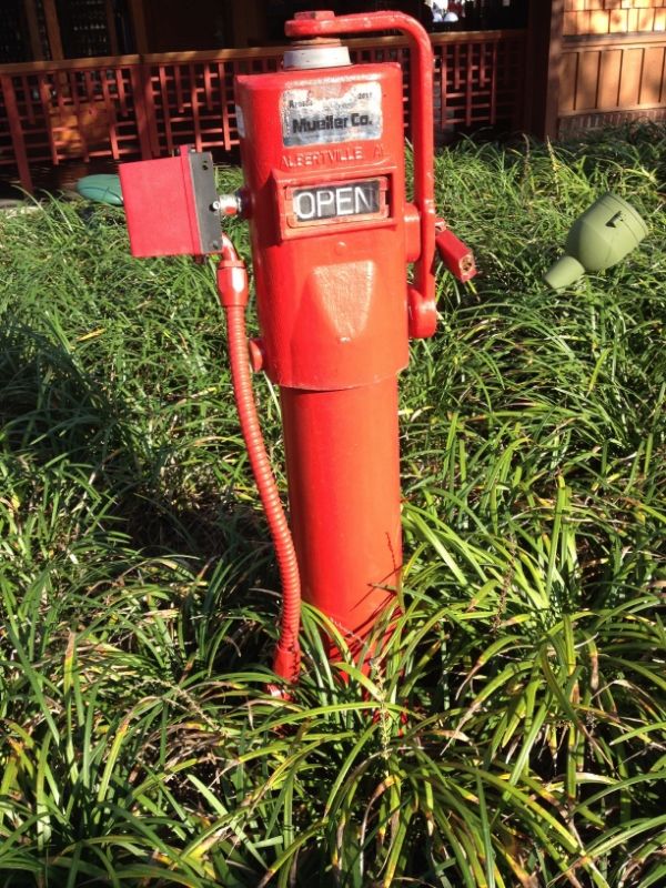 Post Indicator Valve with Tamper Switch