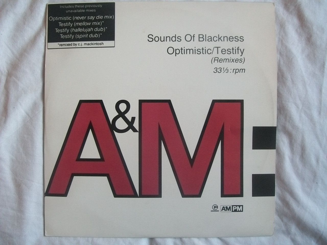 Sounds of Blackness - Optimistic / Testify (remixes) Album