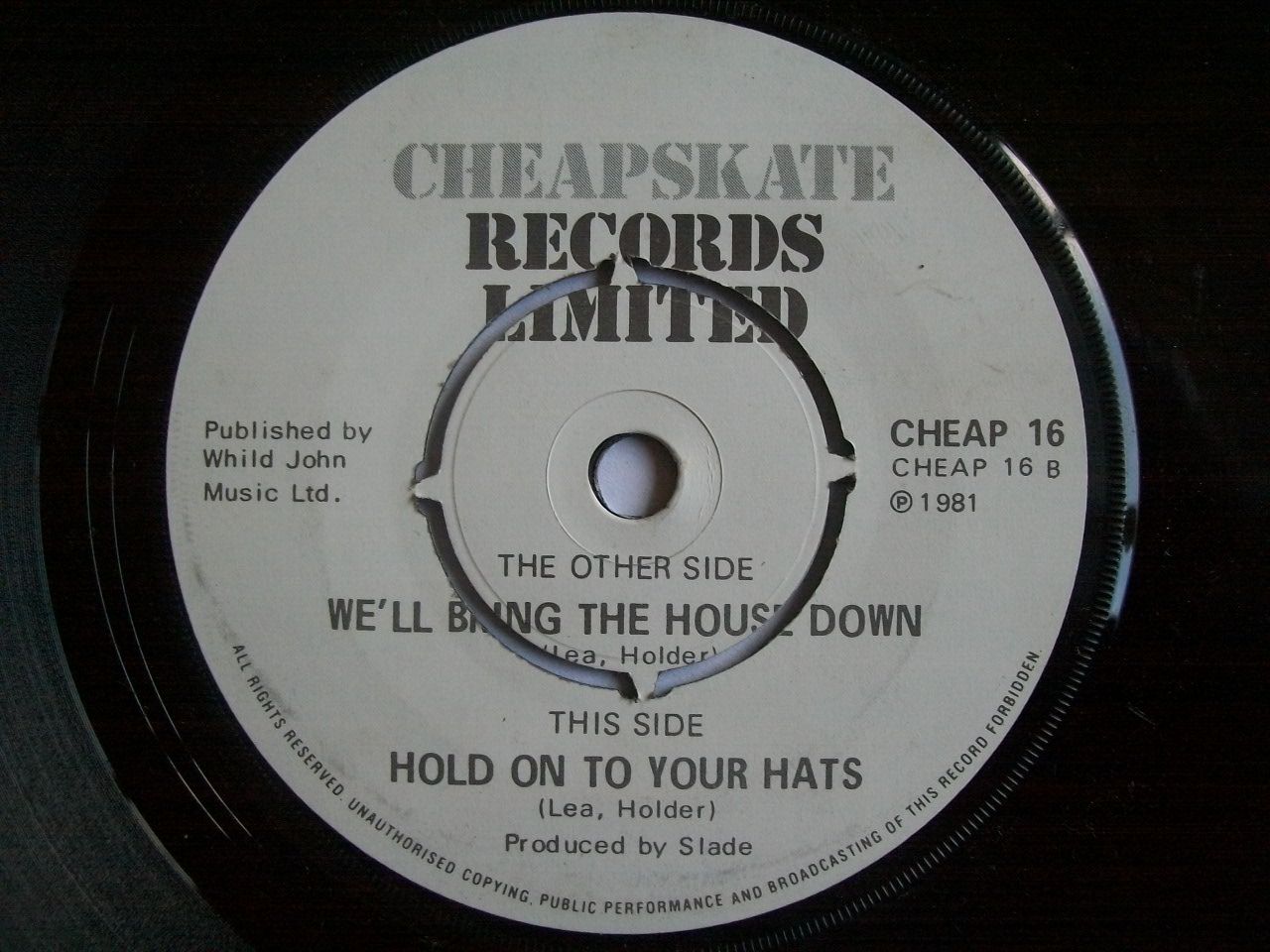 Slade - We'll Bring The House Down LP