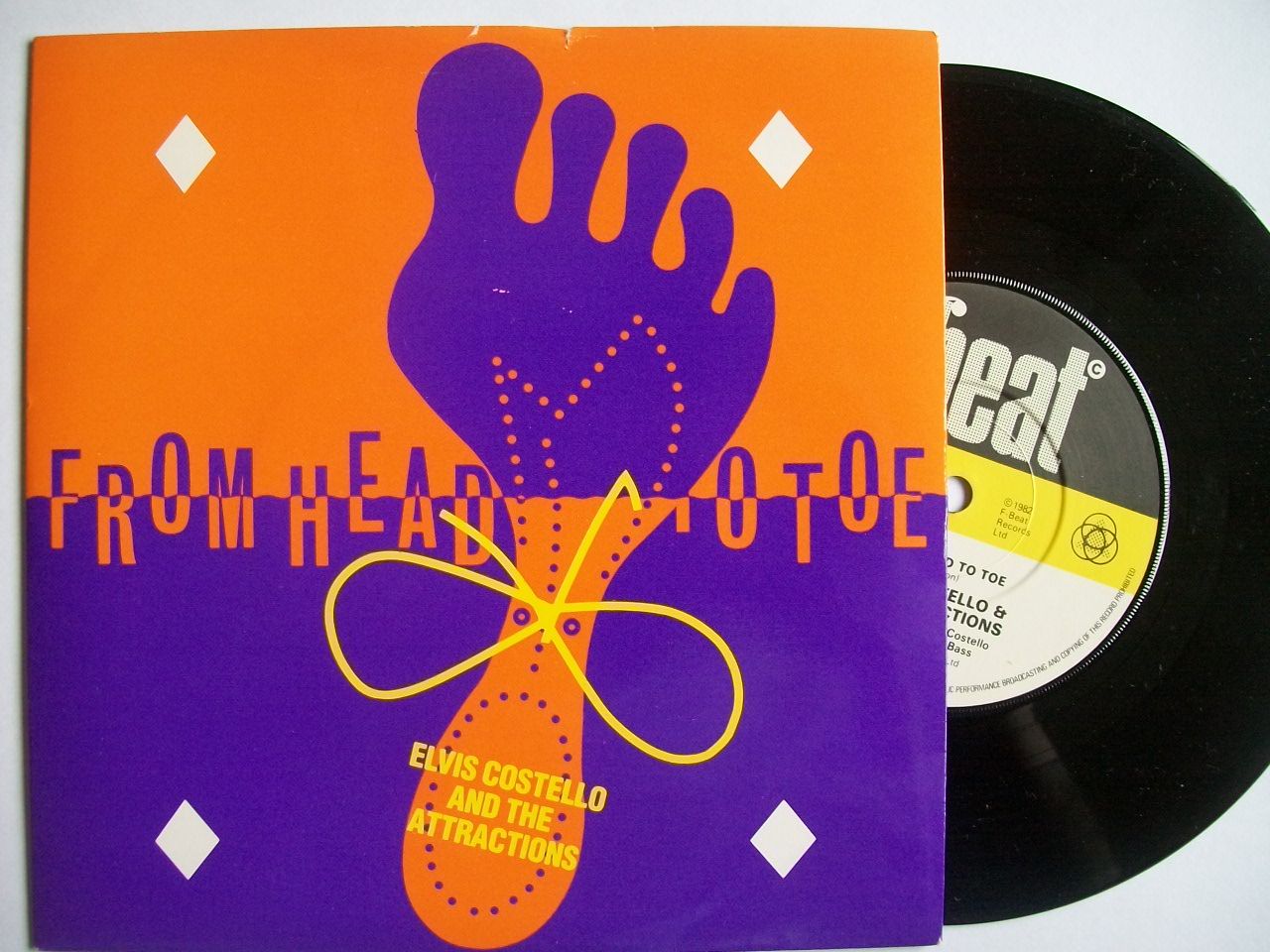 Elvis Costello & the Attractions - From Head To Toe Record