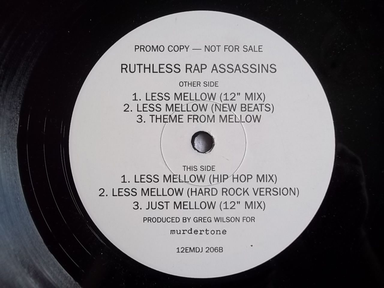 Ruthless Rap Assassins - Less Mellow Record