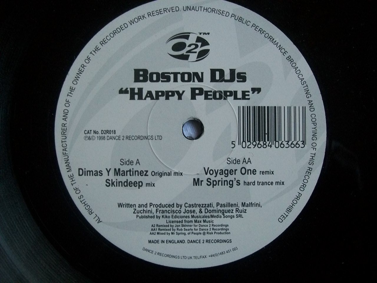Boston DJs - Happy People