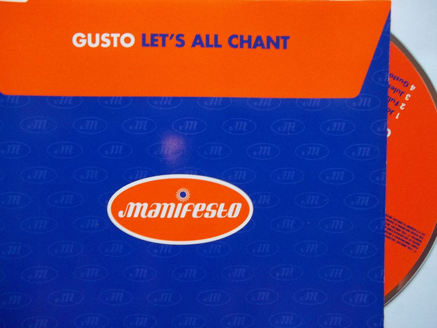 Gusto - Let's All Chant Record