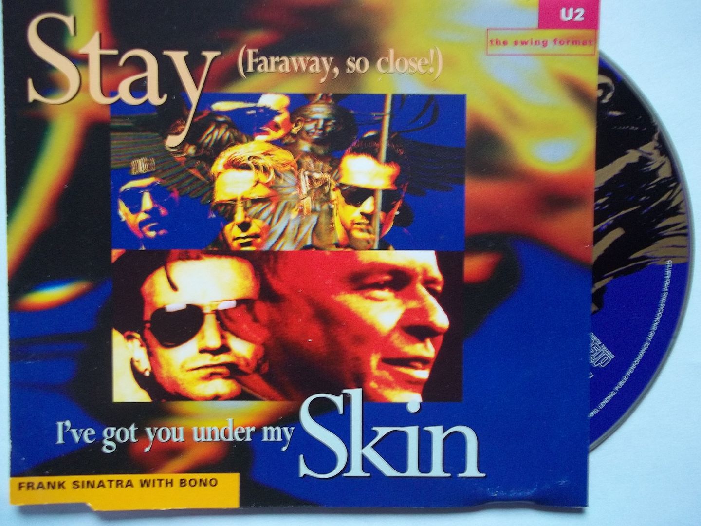 U2/Frank Sinatra With Bono - Stay (faraway,so Close I've Got You Under My Skin )
