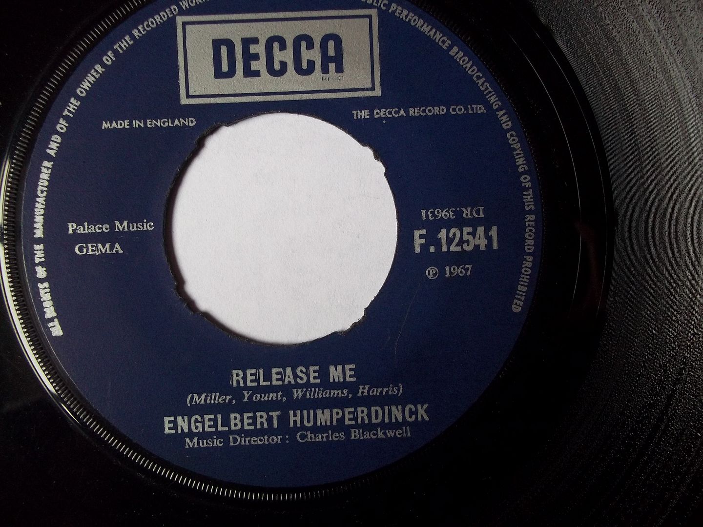 Release Me / Ten Guitars - Englebert Humperdinck
