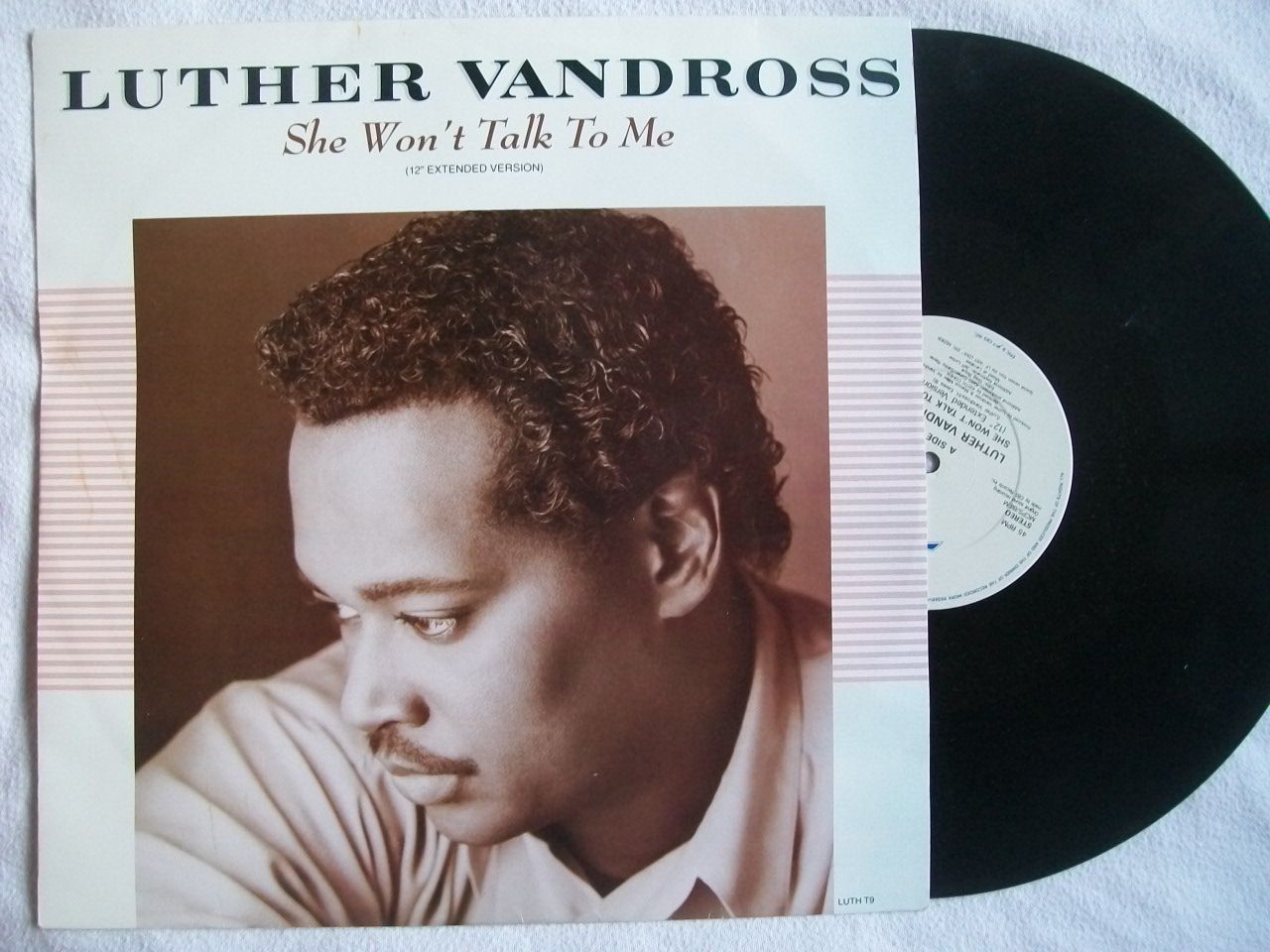 Luther Vandross - She Won't Talk To Me Record