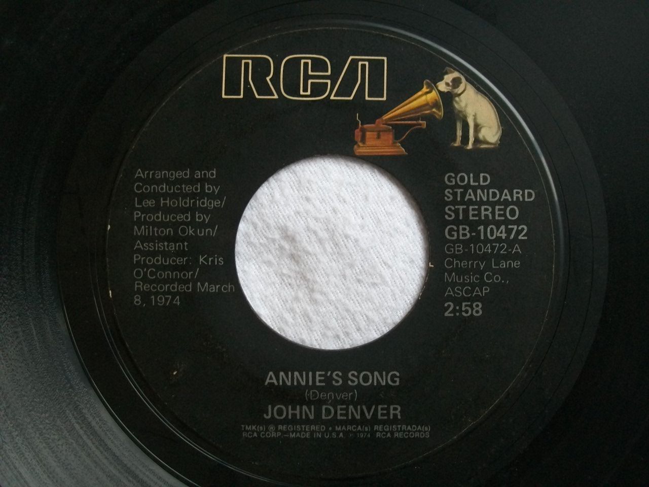 Annie's Song / Cool An' Green An' Shady - John Denver