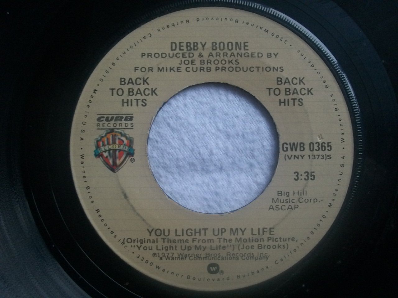 Debby Boone - You Light Up My Life / Hasta Manana CD
