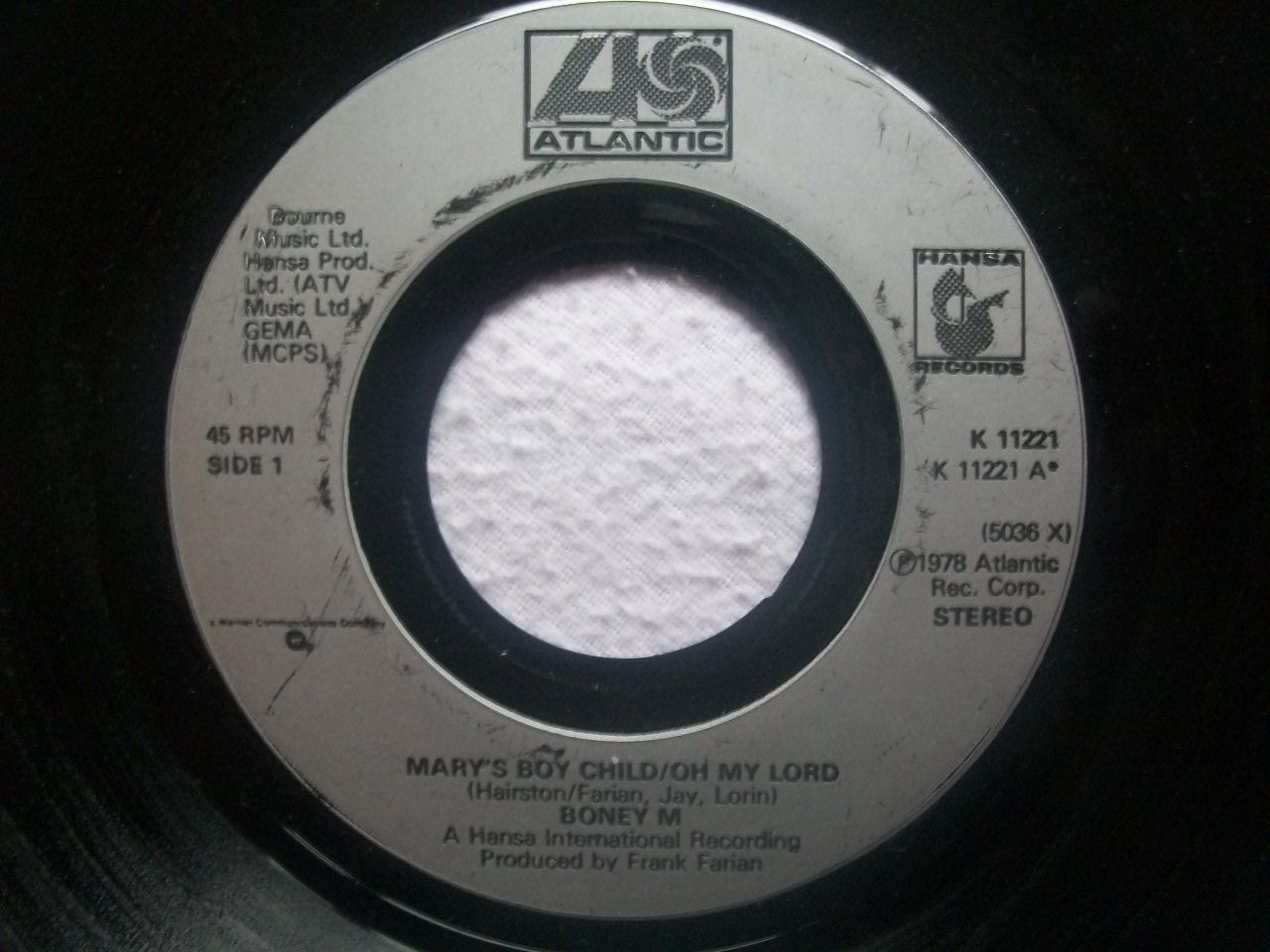 Boney M - Mary's Boy Child / Oh My Lord