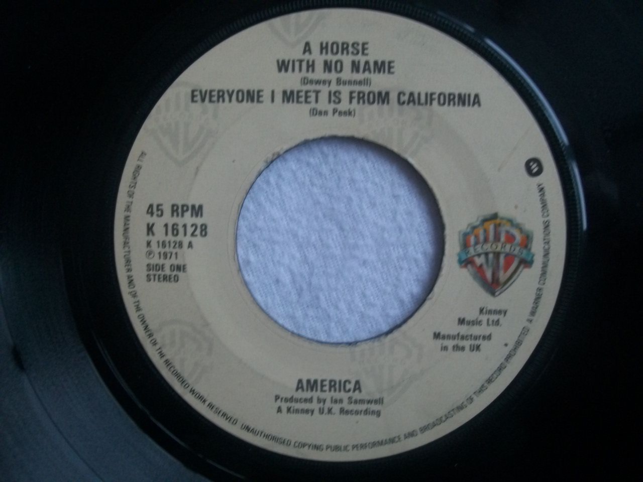 A Horse With No Name - America