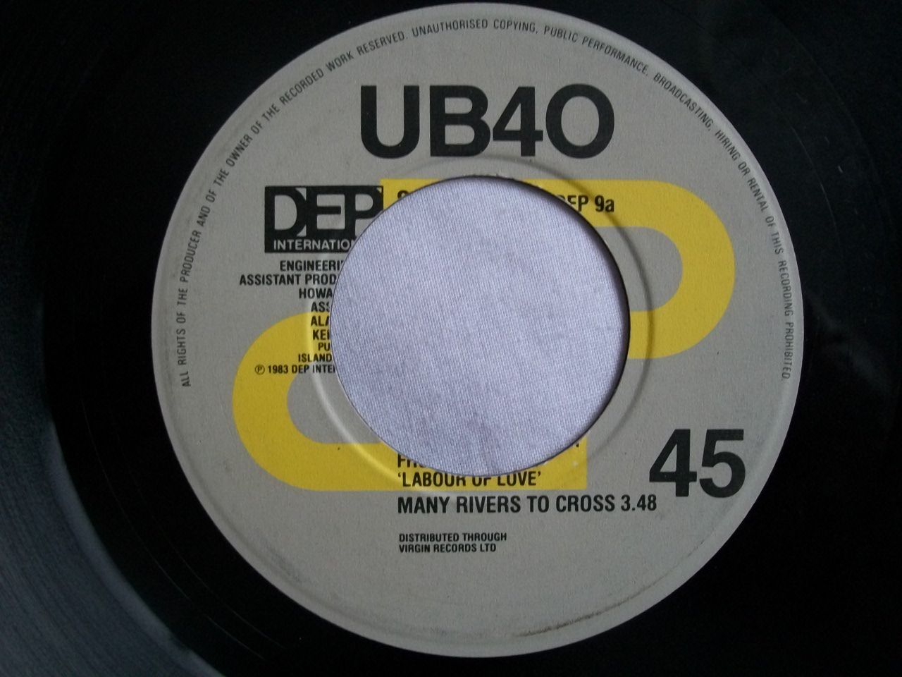 UB40 - Many Rivers To Cross Album