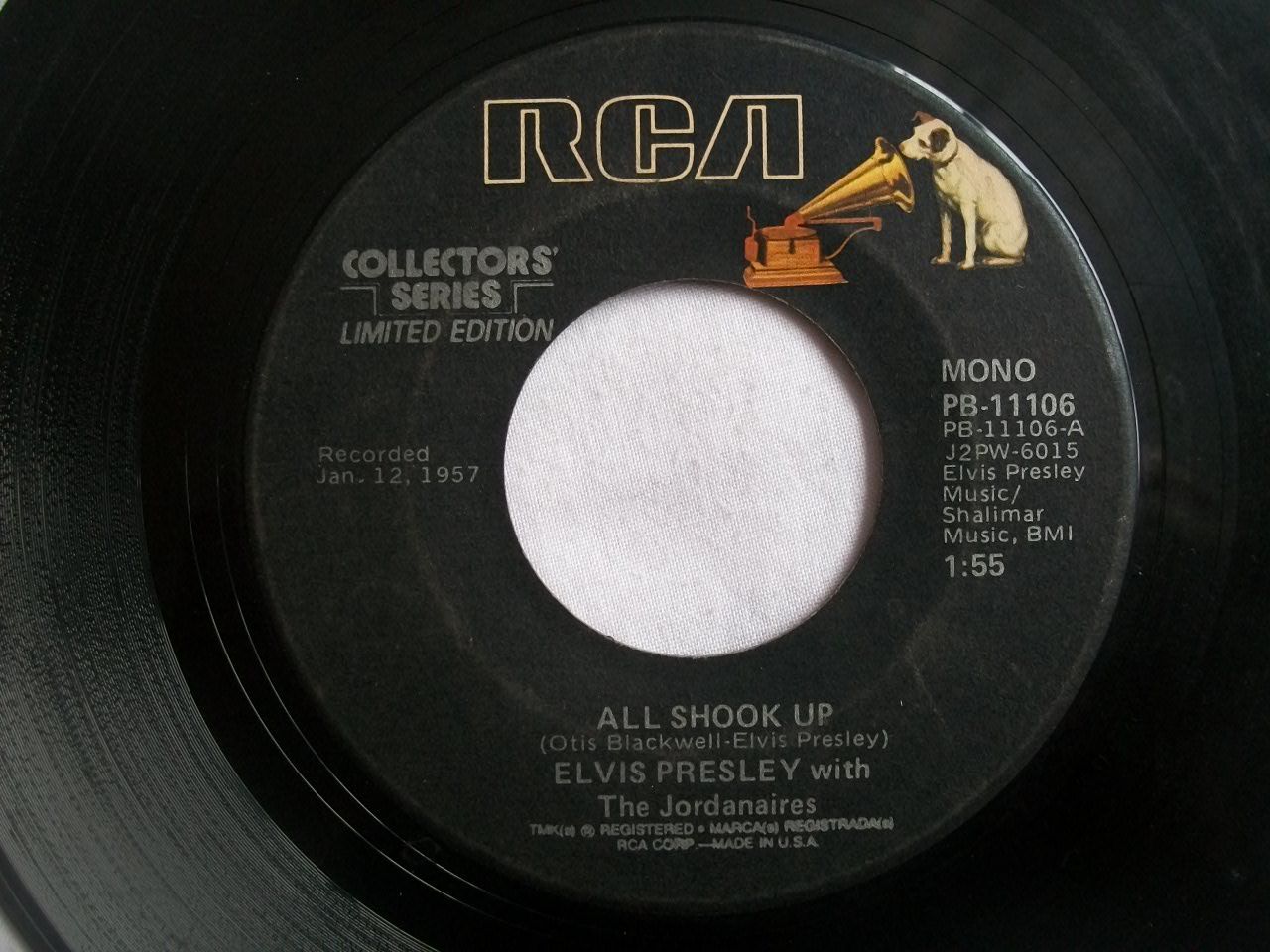 Elvis Presley - All Shook Up / That's When Your Heartaches Begin Album