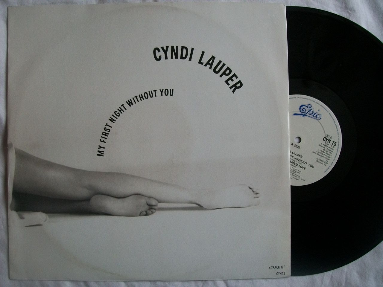 Cyndi Lauper - My First Night Without You LP