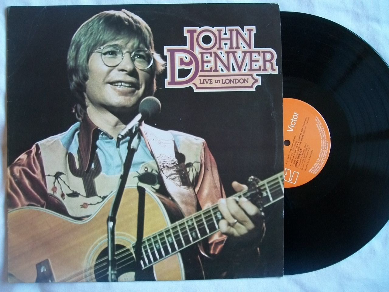 John Denver - Live In London LP