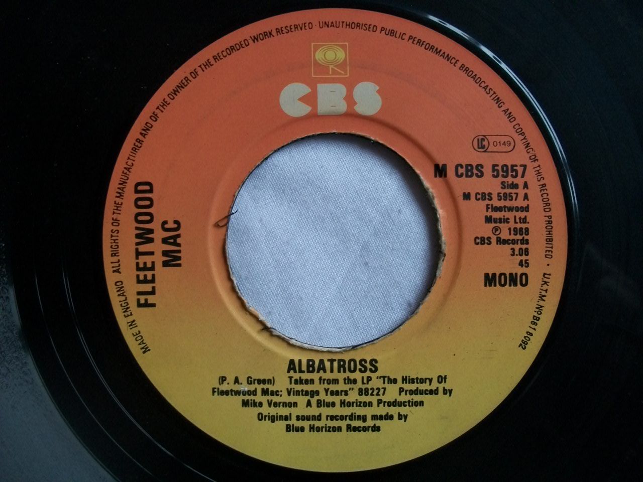 Fleetwood Mac - Albatross Record