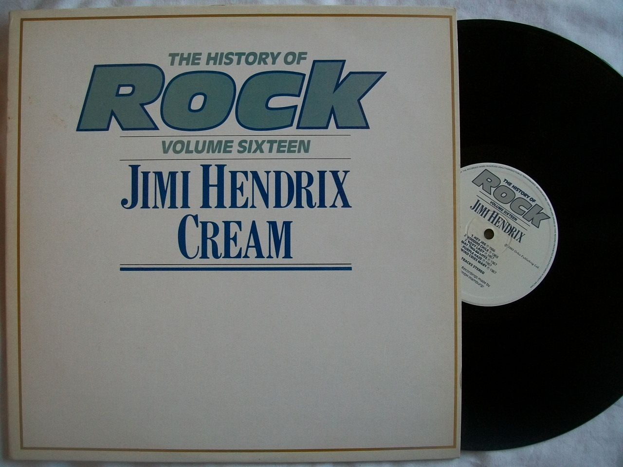 Jimi Hendrix / Cream - The History Of Rock: Volume 16