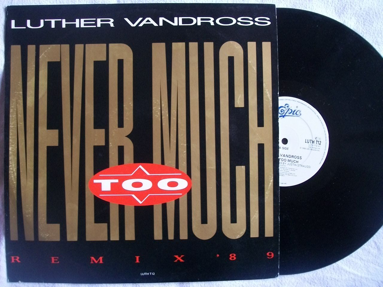 Luther Vandross - Never Too Much Remix 89