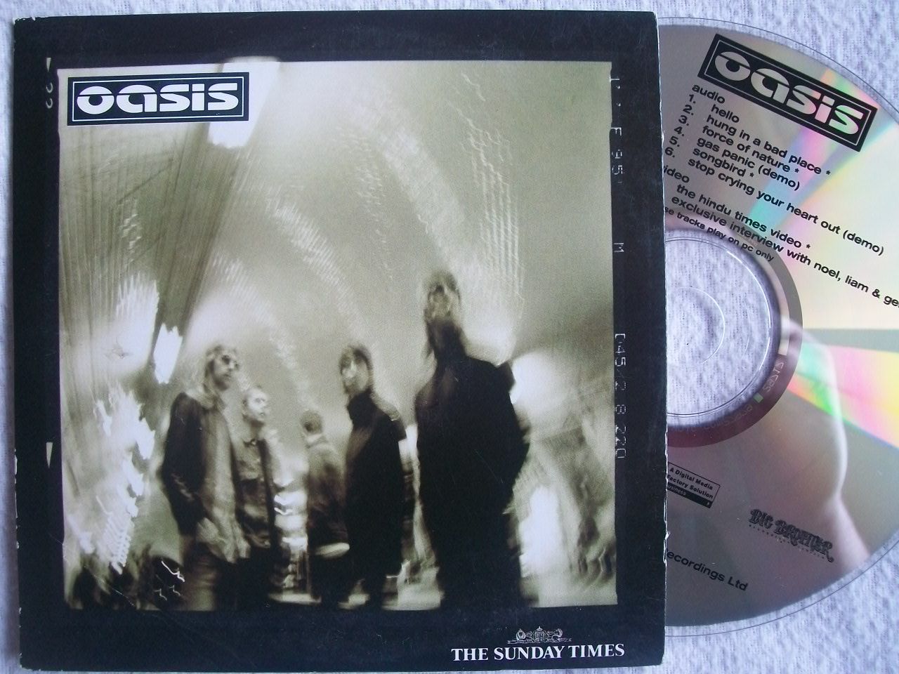 Oasis - The Sunday Times Sampler