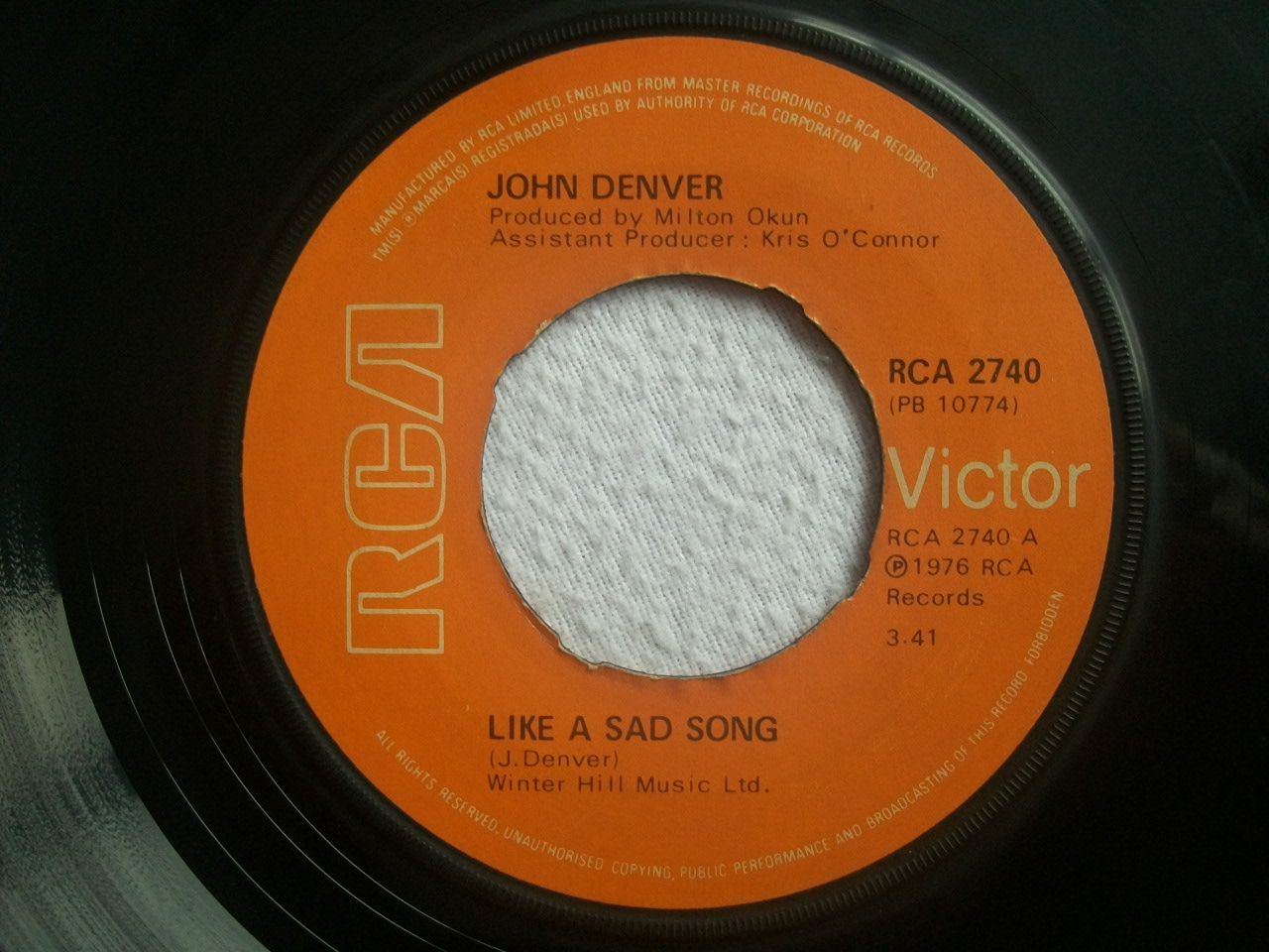 John Denver - Like A Sad Song