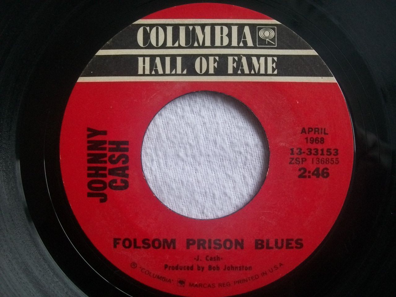 Johnny Cash - Folsom Prison Blues / Daddy Sang Bass