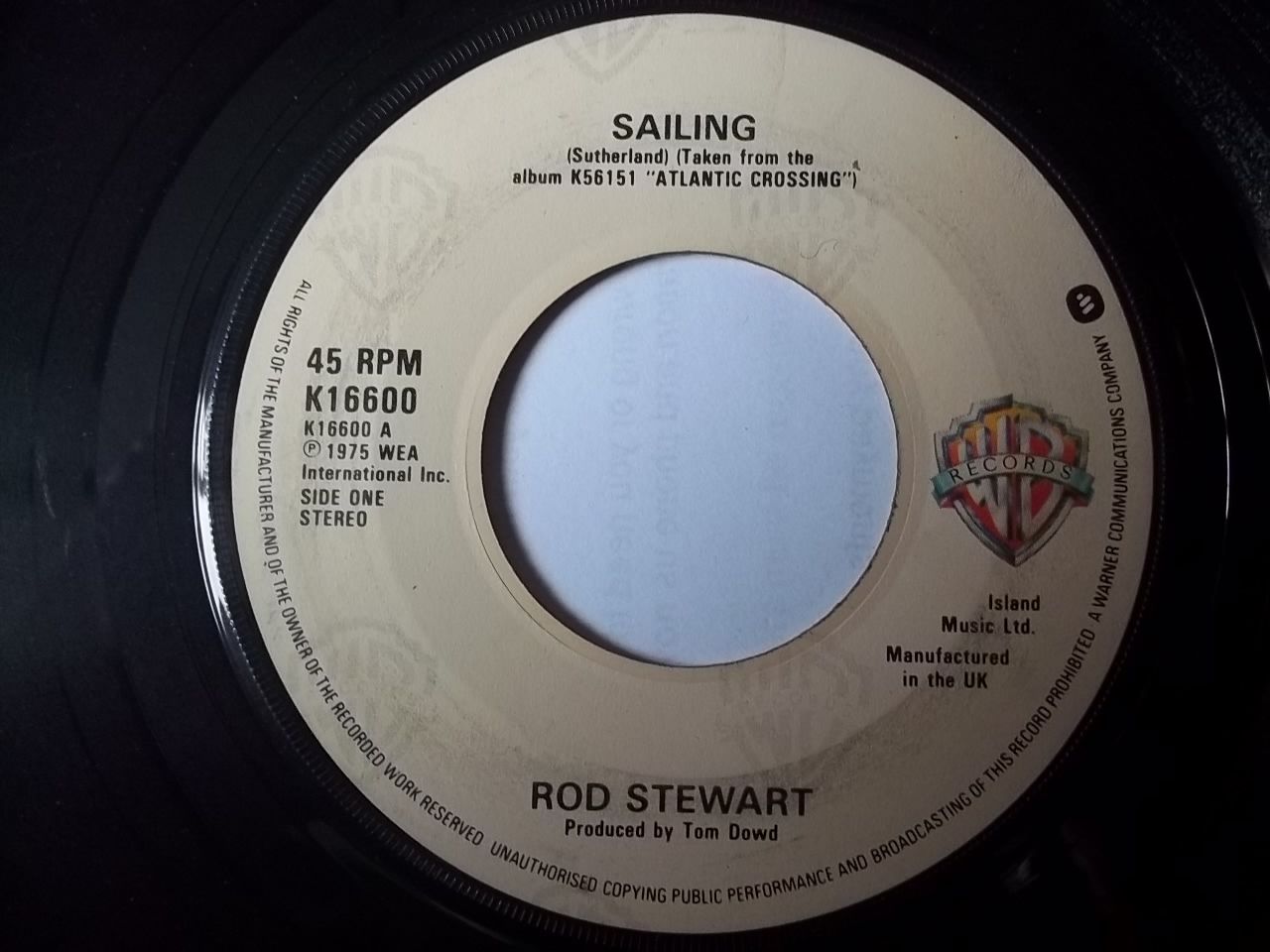 Rod Stewart Sailing Records, LPs, Vinyl and CDs MusicStack