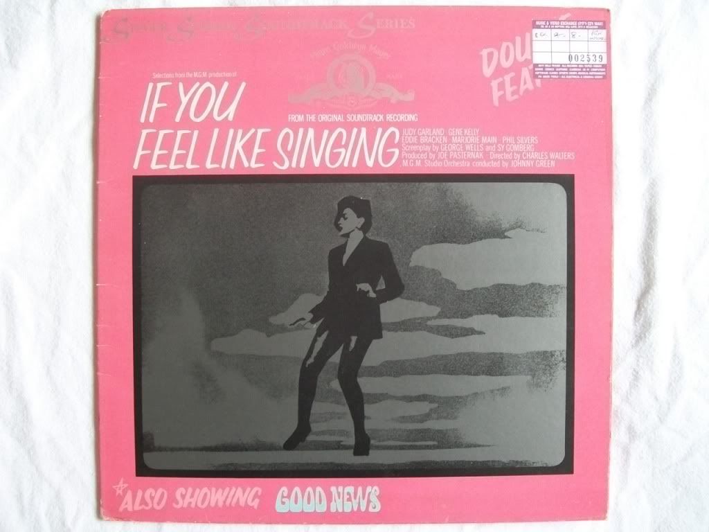 ORIGINAL SOUNDTRACK RECORDING - If You Feel Like Singing / Good News - LP