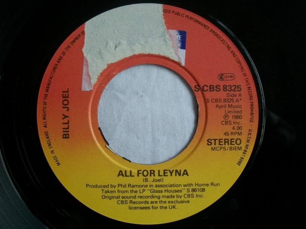 All For Leyna - Billy Joel