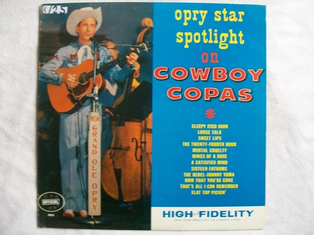 Opry Star Spotlight On - Cowboy Copas