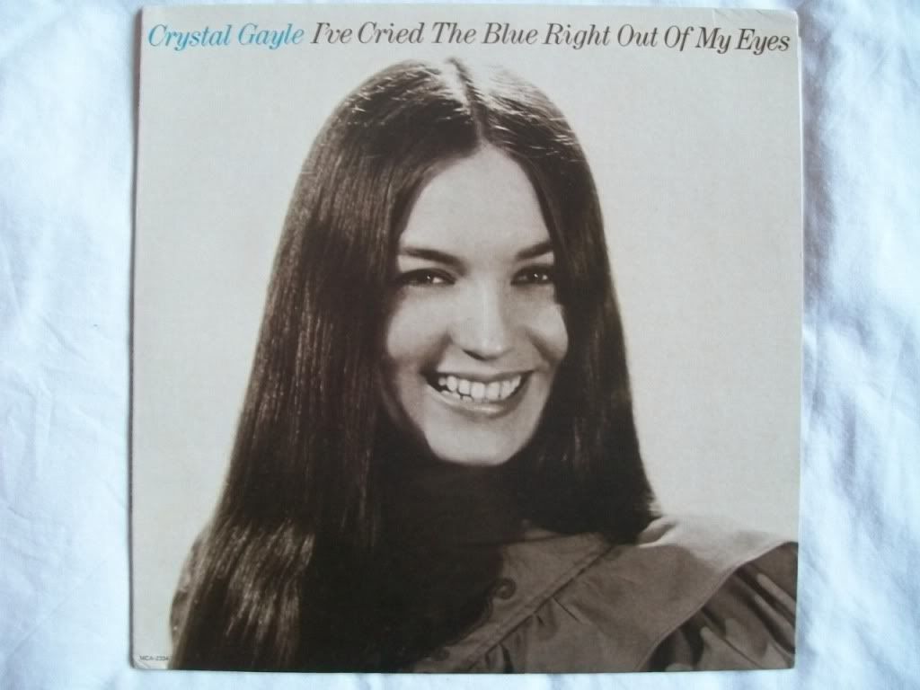 Crystal Gayle - I've Cried The Blue Right Out Of My Eyes LP