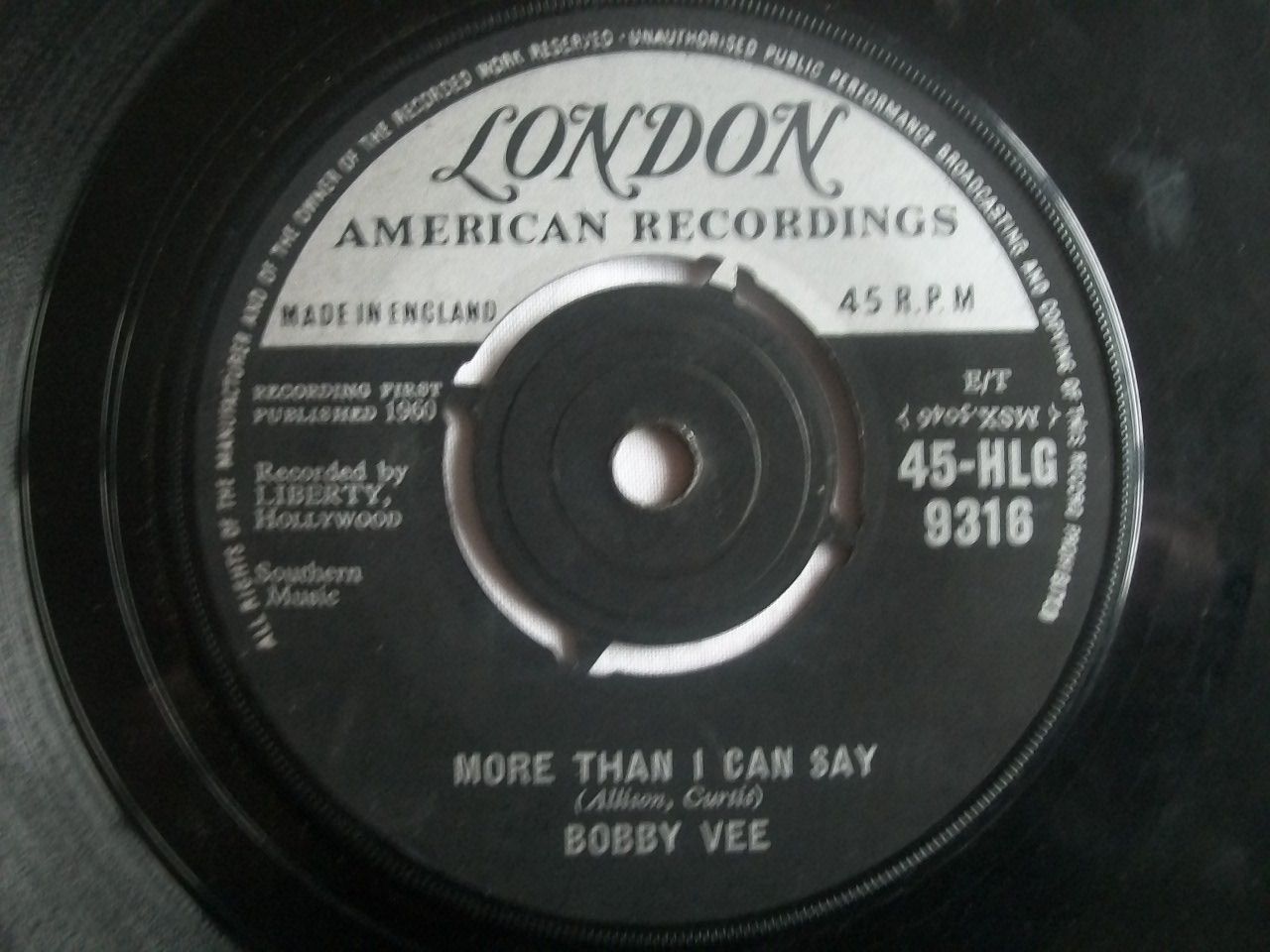 Bobby Vee - More Than I Can Say / Stayin' In
