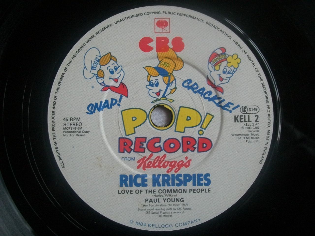 Paul Young / KC & The Sunshine Band - Love Of The Common People / Give It Up