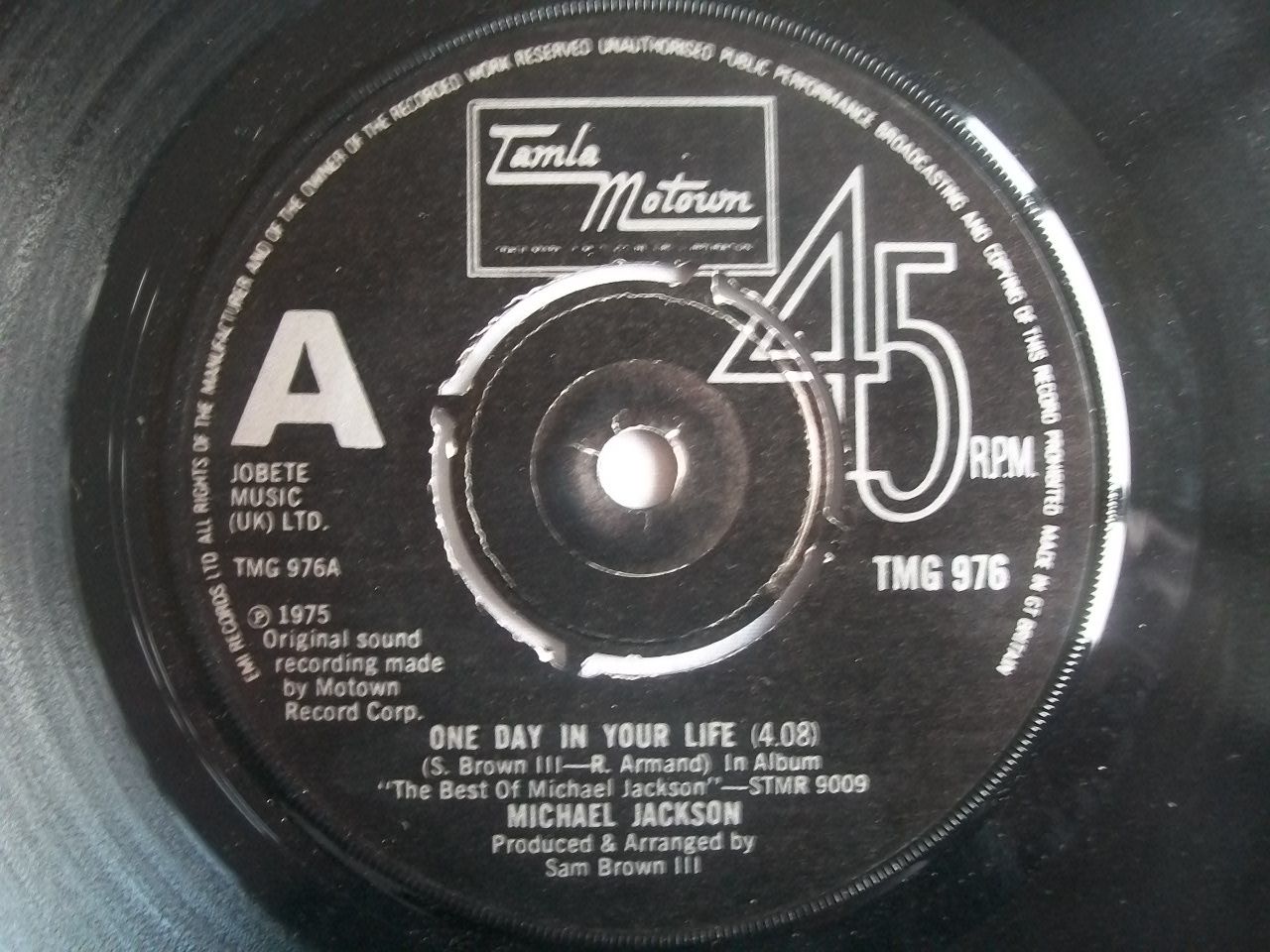 Michael Jackson - One Day In Your Life Album