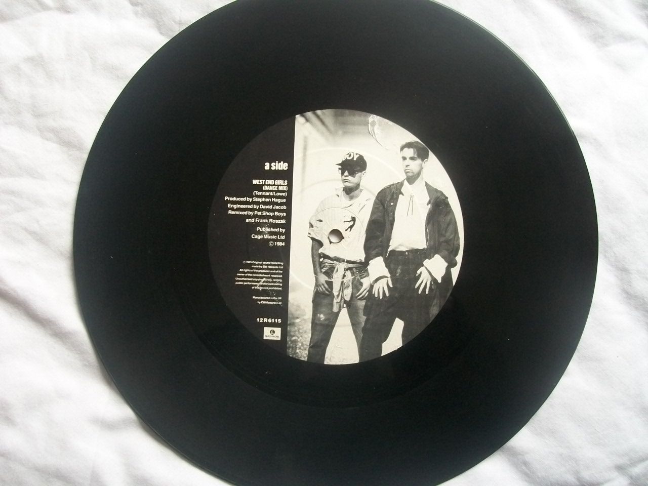 Pet Shop Boys - West End Girls Record