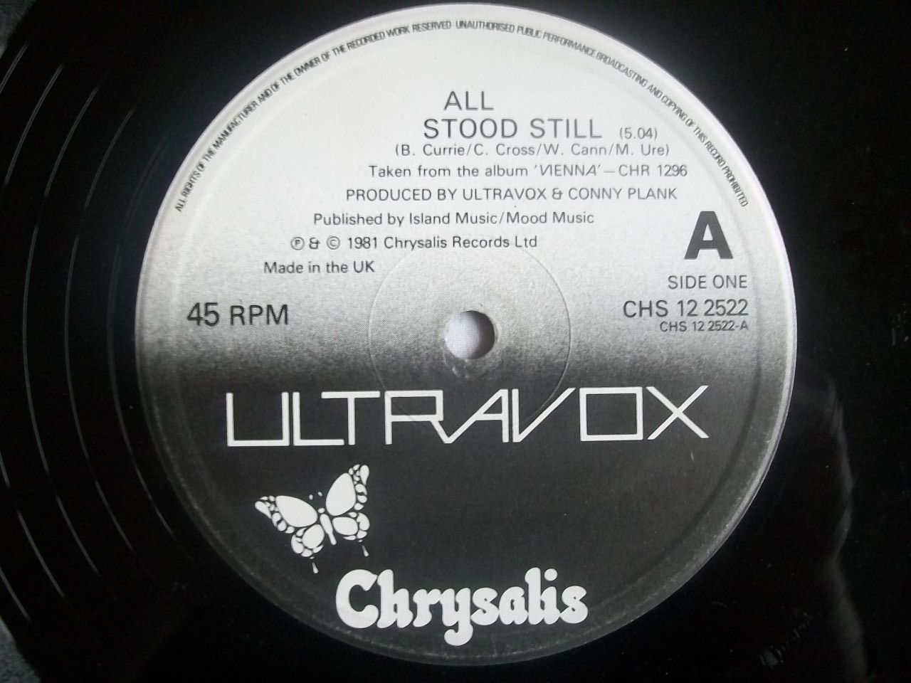 All Stood Still - Ultravox
